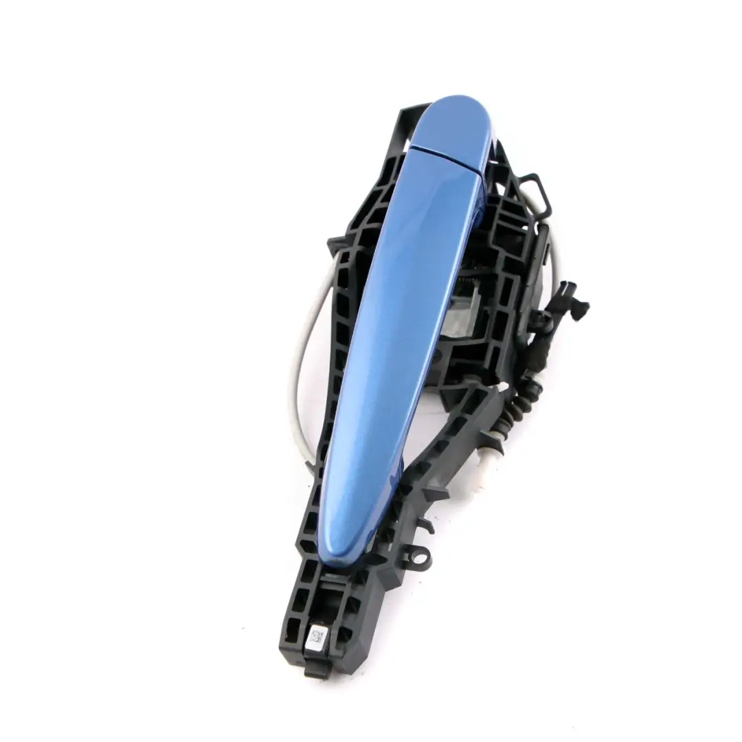  Door Grab Handle BMW F30 F31 Front Left Outside N/S Estorilblau Estoril Blue - SKU rhd-7242567-EB3 - Part number 7242567