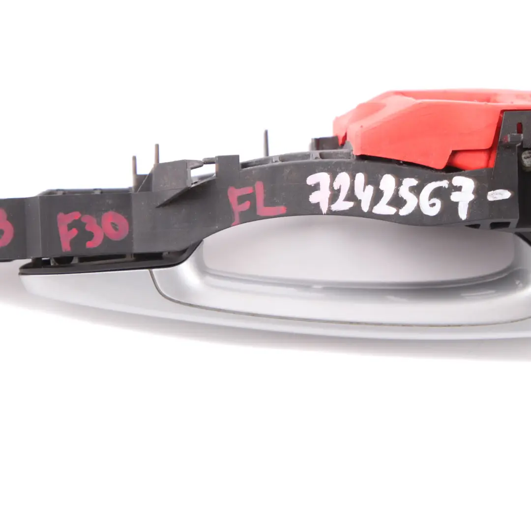 Grab Handle Front Left N/S Door Glacier Silver A83 to BMW 3 Series F30 F31 with Part number 7242567 BMW 3 Series F30 F31 Grab Handle Front Left N/S Door Glacier Silver A83 - SKU rhd-7242567-GSB - Part number 7242567