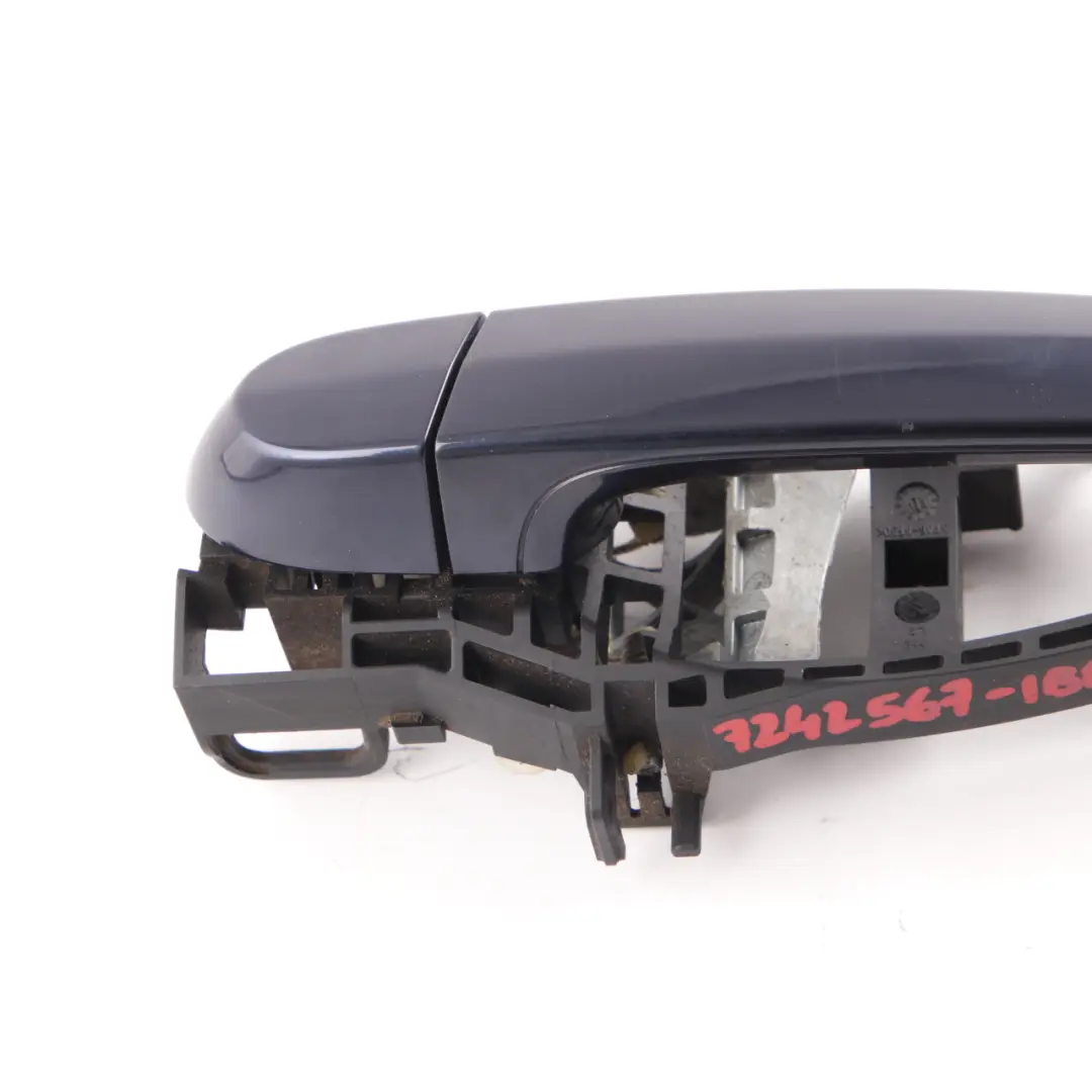 Grab Handle BMW F30 F31 Front Left N/S Outside Door Imperial Blue Metallic - A89 to with Part number 7242567 Grab Handle BMW F30 F31 Front Left N/S Outside Door Imperial Blue Metallic - A89 - SKU rhd-7242567-IBB2 - Part number 7242567
