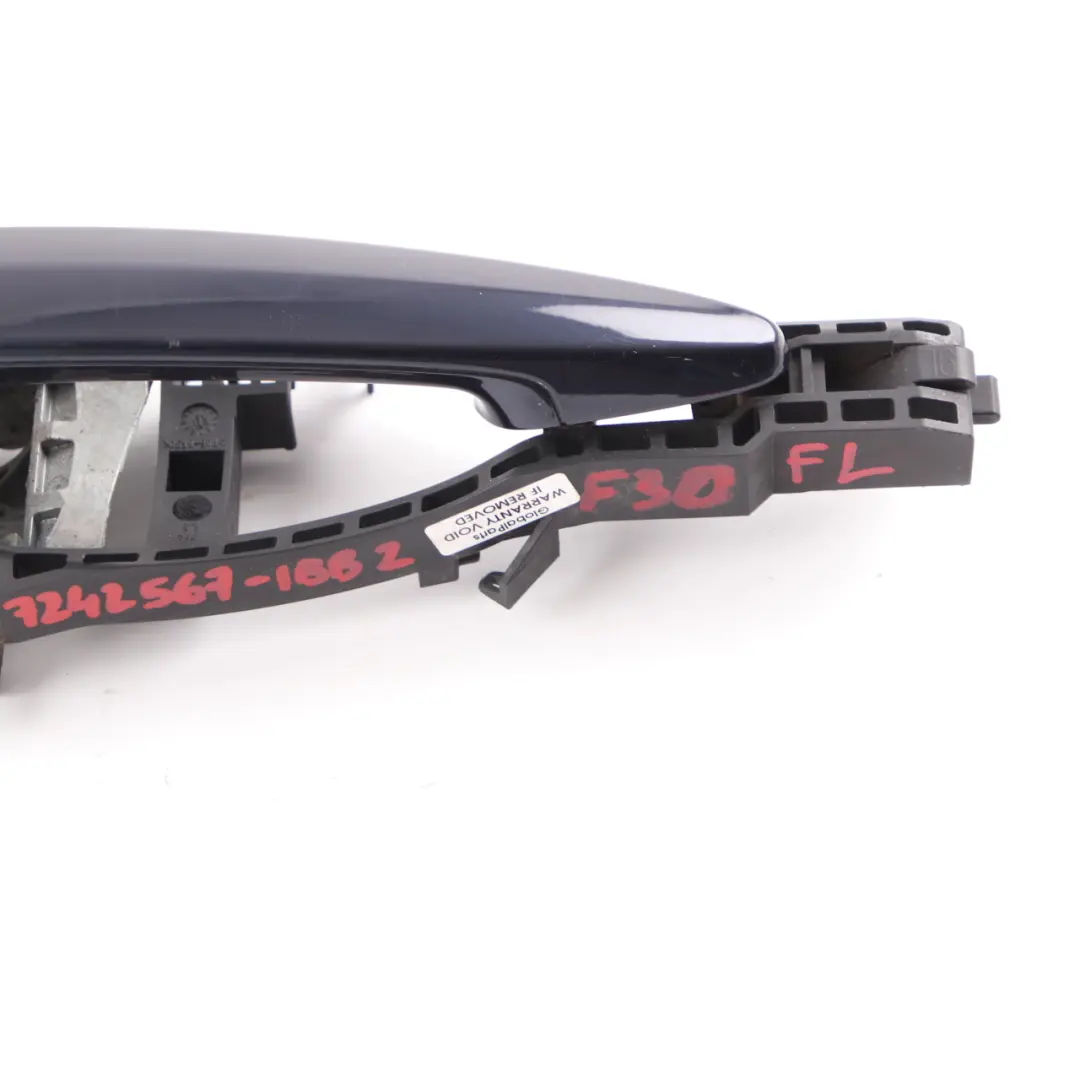 Grab Handle BMW F30 F31 Front Left N/S Outside Door Imperial Blue Metallic - A89 to with Part number 7242567 Grab Handle BMW F30 F31 Front Left N/S Outside Door Imperial Blue Metallic - A89 - SKU rhd-7242567-IBB2 - Part number 7242567