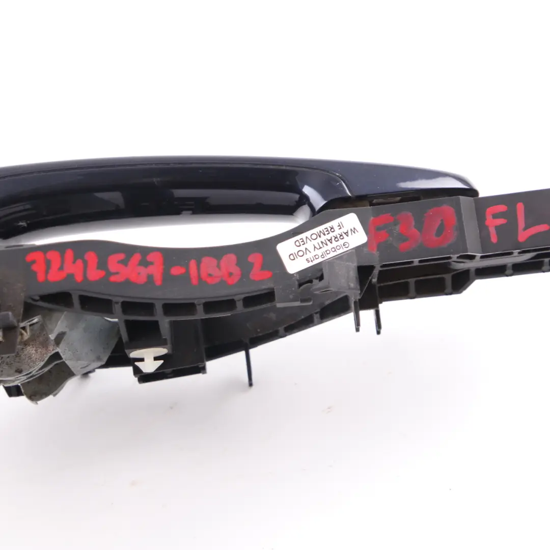 Grab Handle BMW F30 F31 Front Left N/S Outside Door Imperial Blue Metallic - A89 to with Part number 7242567 Grab Handle BMW F30 F31 Front Left N/S Outside Door Imperial Blue Metallic - A89 - SKU rhd-7242567-IBB2 - Part number 7242567