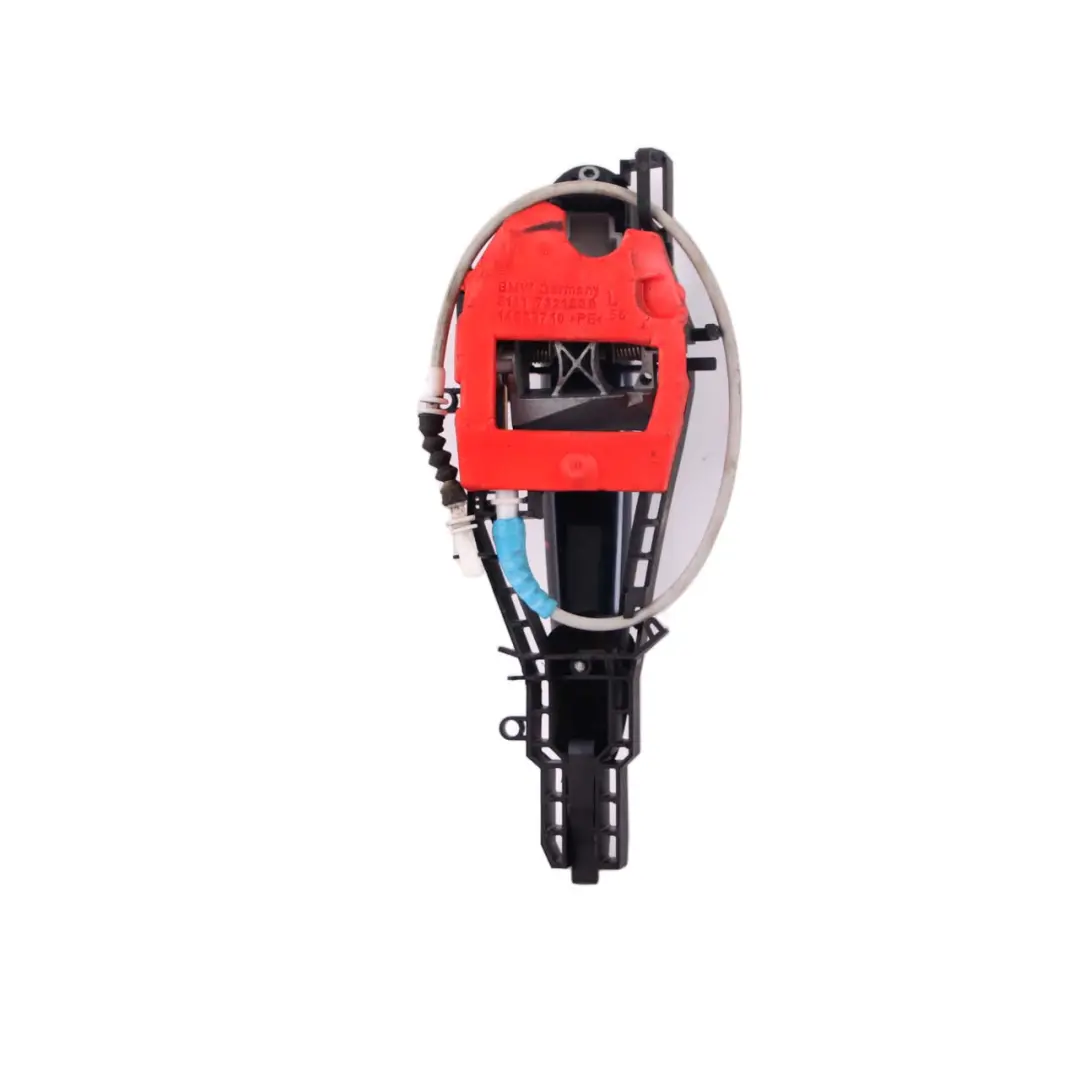 Front Left Outside Door Grab Handle N/S Imperial Blau Brillant Blue to BMW F30 F31 with Part number 7242567 BMW F30 F31 Front Left Outside Door Grab Handle N/S Imperial Blau Brillant Blue - SKU rhd-7242567-IBB - Part number 7242567