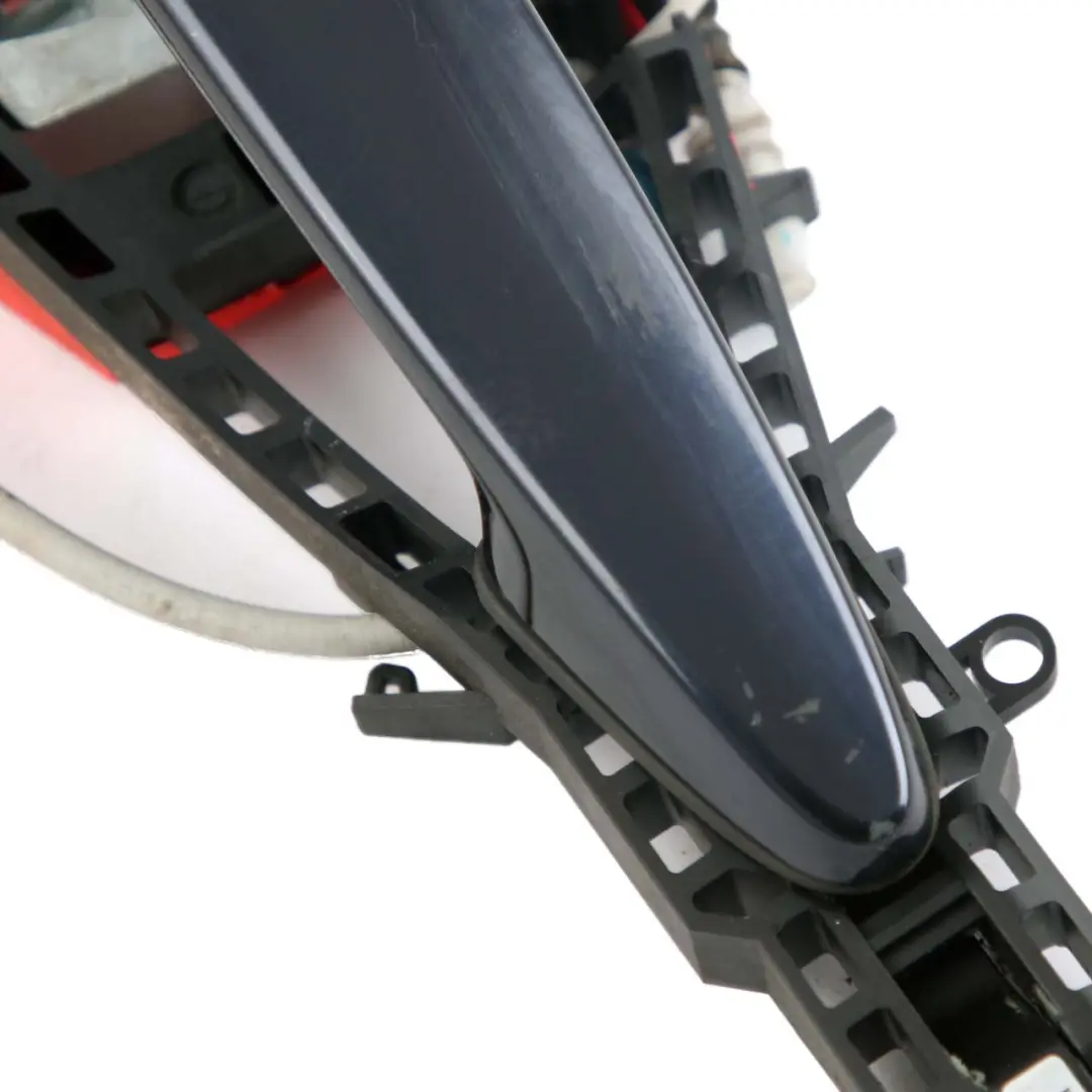 Front Left Outside Door Grab Handle N/S Imperial Blau Brillant Blue to BMW F30 F31 with Part number 7242567 BMW F30 F31 Front Left Outside Door Grab Handle N/S Imperial Blau Brillant Blue - SKU rhd-7242567-IBB - Part number 7242567