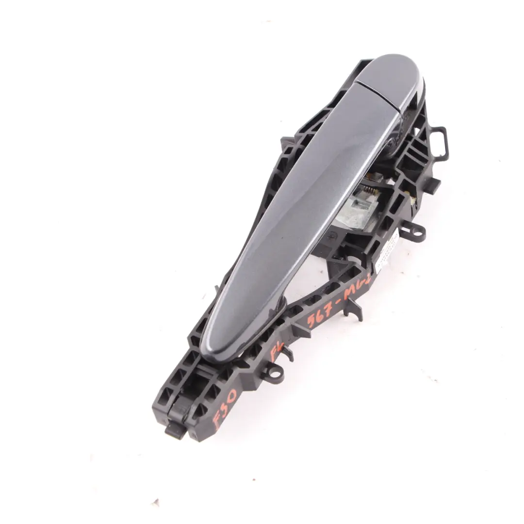  Door Grab Handle BMW F30 F31 2 Front Left N/S Mineralgrau Mineral Grey B39 - SKU rhd-7242567-MG2 - Part number 7242567