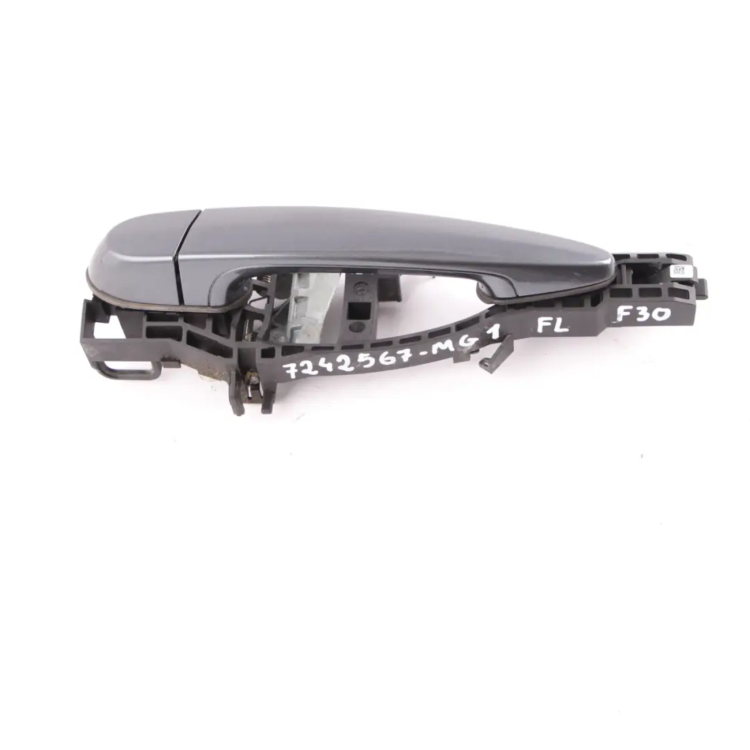 Door Handle BMW F30 F31 Grab Front Left N/S Mineralgrau Mineral Grey B39 to with Part number 7242567 Door Handle BMW F30 F31 Grab Front Left N/S Mineralgrau Mineral Grey B39 - SKU rhd-7242567-MG3 - Part number 7242567