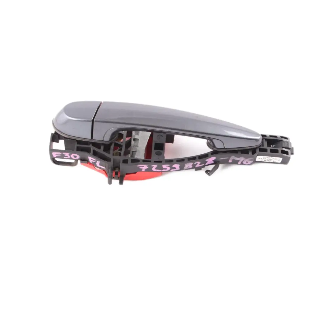  Grab Handle BMW F30 F31 Front Left Outside Door Mineral Grau Metallic B39 - SKU rhd-7242567-MG - Part number 7242567