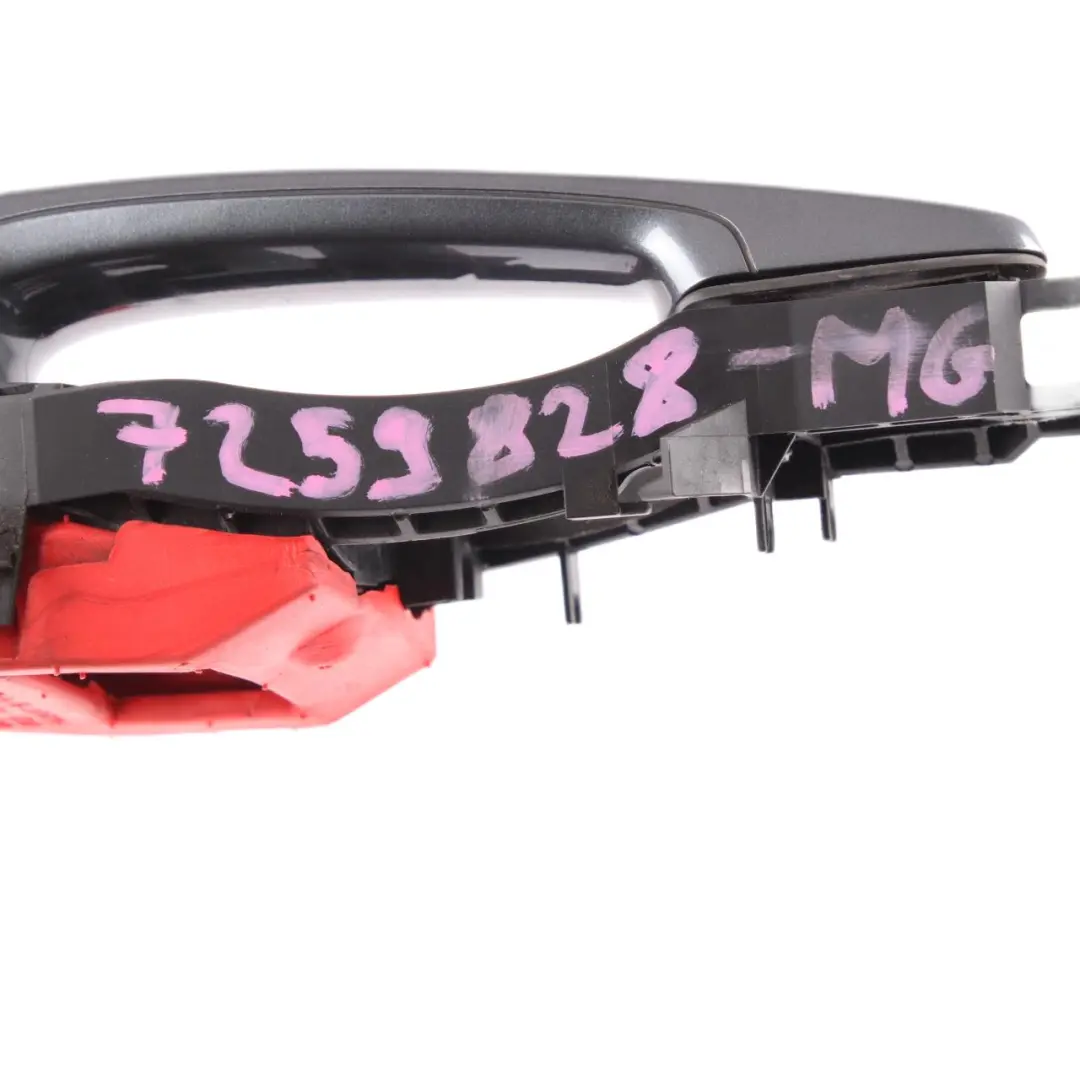 Grab Handle BMW F30 F31 Front Left Outside Door Mineral Grau Metallic B39 to with Part number 7242567 Grab Handle BMW F30 F31 Front Left Outside Door Mineral Grau Metallic B39 - SKU rhd-7242567-MG - Part number 7242567