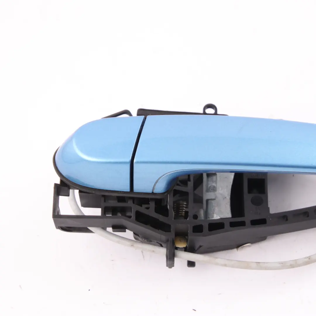 Door Grab Handle BMW F20 Front Left Outside N/S Seaside Blue Metallic C1R to with Part number 7242567 Door Grab Handle BMW F20 Front Left Outside N/S Seaside Blue Metallic C1R - SKU rhd-7242567-SBM - Part number 7242567