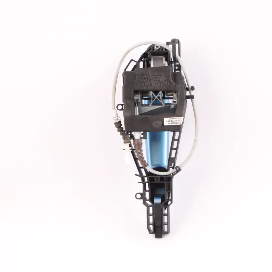 Door Grab Handle BMW F20 Front Left Outside N/S Seaside Blue Metallic C1R to with Part number 7242567 Door Grab Handle BMW F20 Front Left Outside N/S Seaside Blue Metallic C1R - SKU rhd-7242567-SBM - Part number 7242567