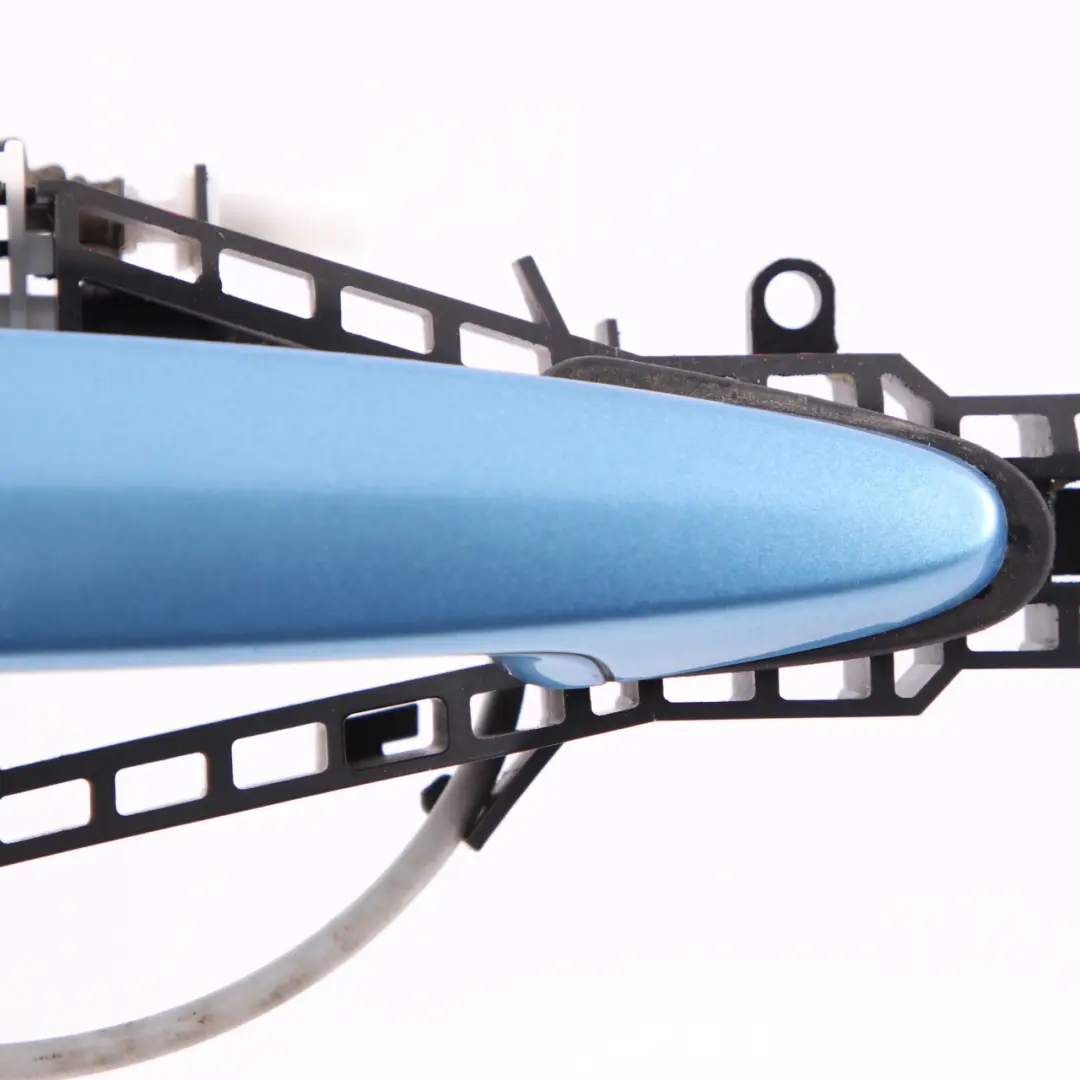 Door Grab Handle BMW F20 Front Left Outside N/S Seaside Blue Metallic C1R to with Part number 7242567 Door Grab Handle BMW F20 Front Left Outside N/S Seaside Blue Metallic C1R - SKU rhd-7242567-SBM - Part number 7242567