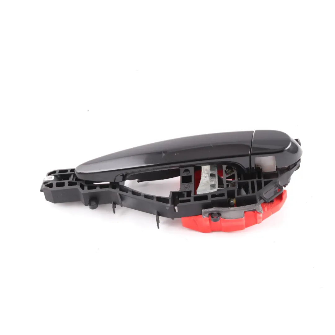 BMW 3 Series F30 F31 Front Left Outside Door Grab Handle N/S Schwarz Black 668 - SKU rhd-7242567-SCH1 - Part number 7242567