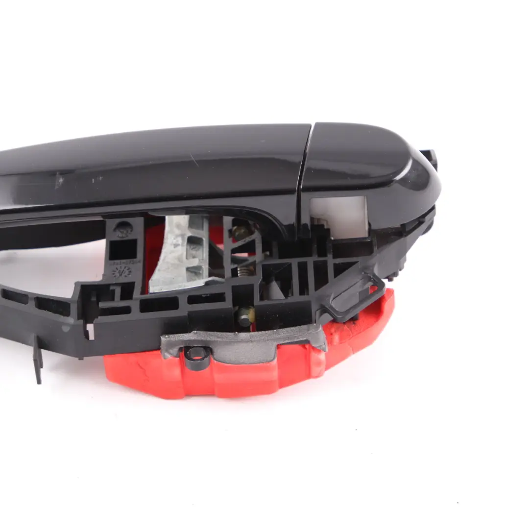 BMW 3 Series F30 F31 Front Left Outside Door Grab Handle N/S Schwarz Black 668 - SKU rhd-7242567-SCH1 - Part number 7242567