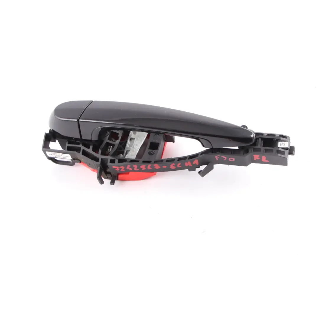 BMW 3 Series F30 F31 Front Left Outside Door Grab Handle N/S Schwarz Black 668 - SKU rhd-7242567-SCH1 - Part number 7242567