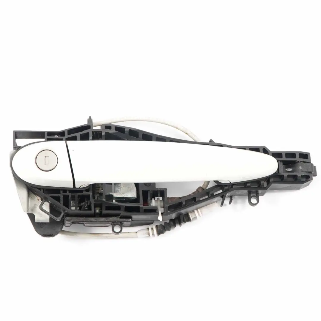 BMW F20 Complete Front Right O/S Grab Handle Alpinweiss White 300 - SKU rhd-7242575-AW2 - Part number 7242575
