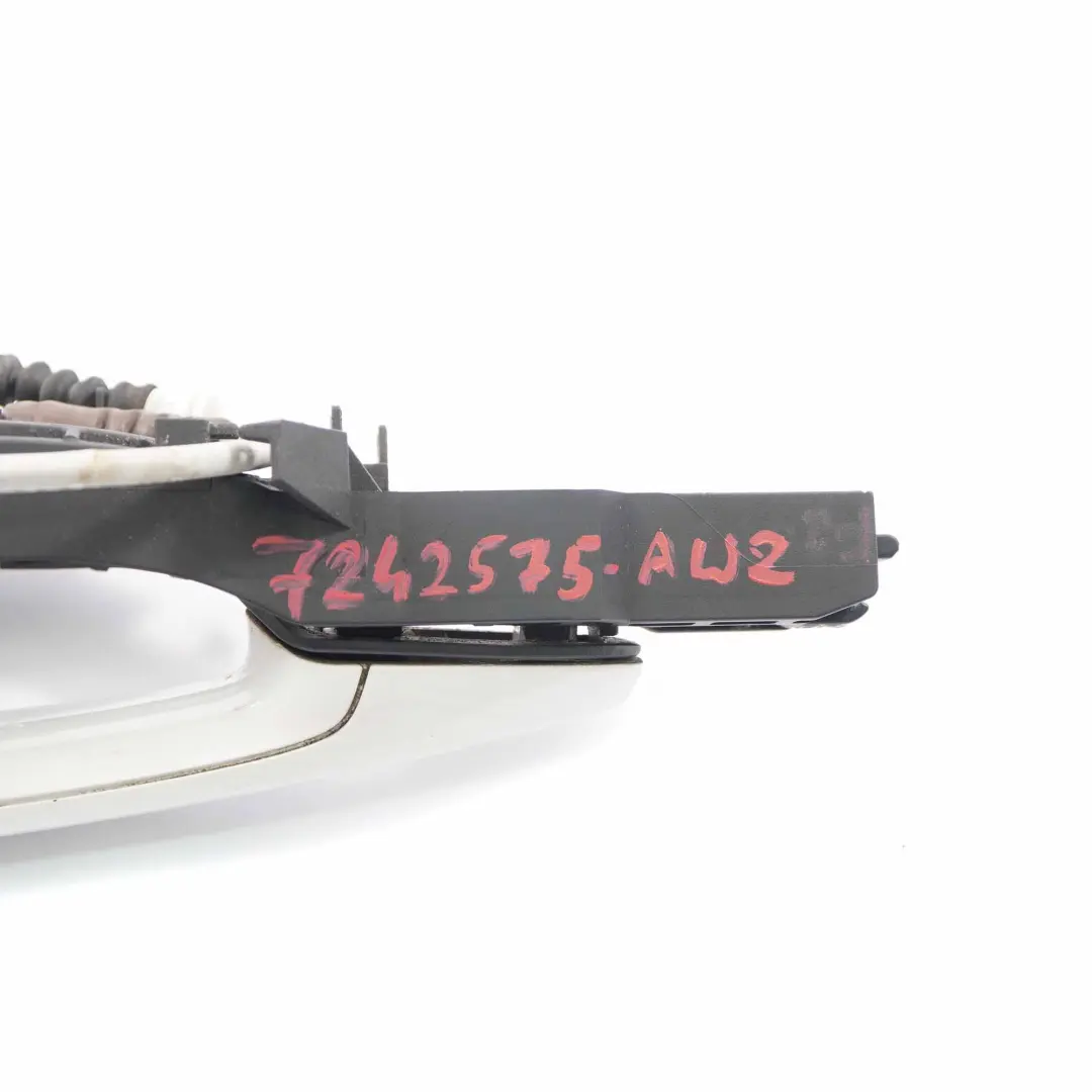 BMW F20 Complete Front Right O/S Grab Handle Alpinweiss White 300 - SKU rhd-7242575-AW2 - Part number 7242575