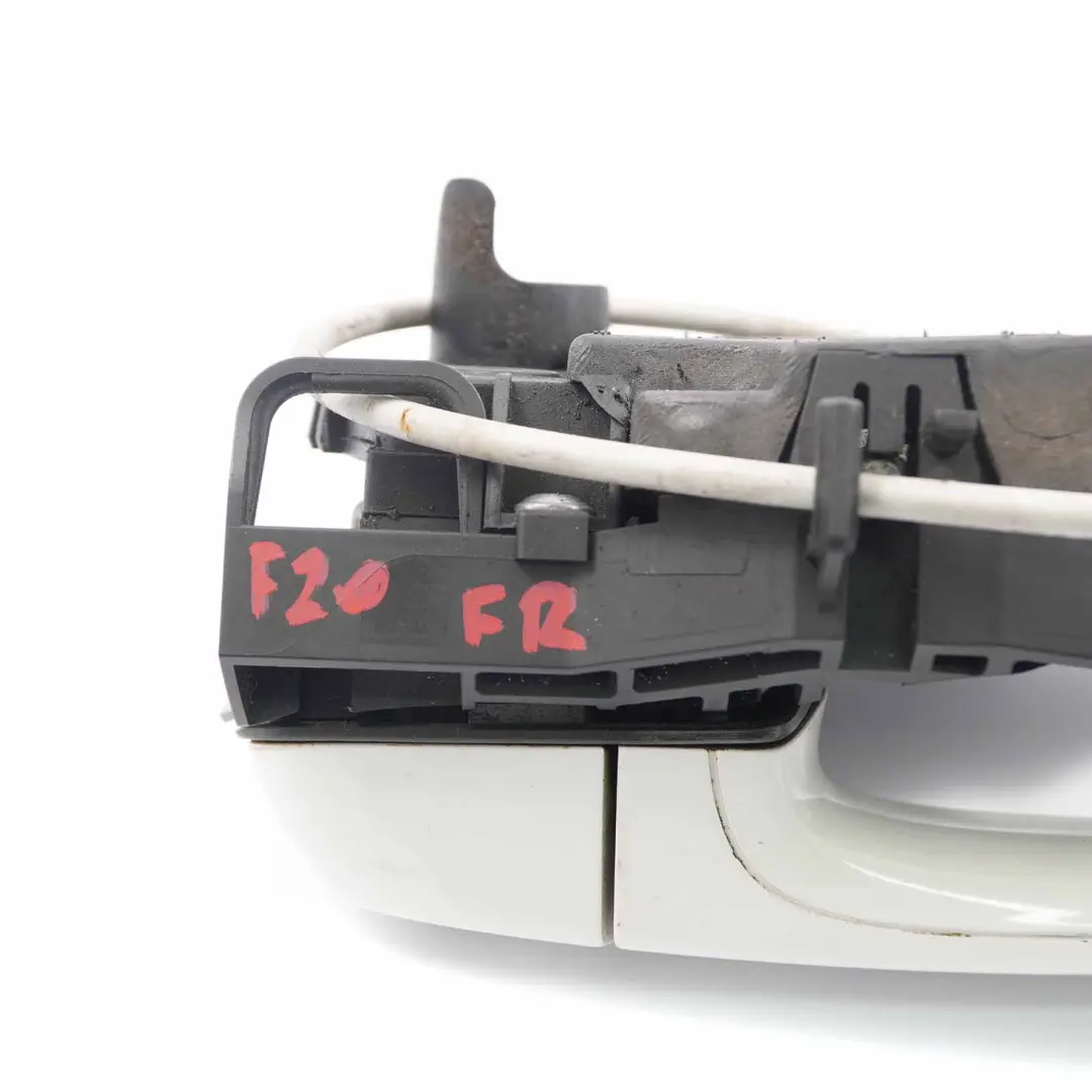 BMW F20 Complete Front Right O/S Grab Handle Alpinweiss White 300 - SKU rhd-7242575-AW2 - Part number 7242575