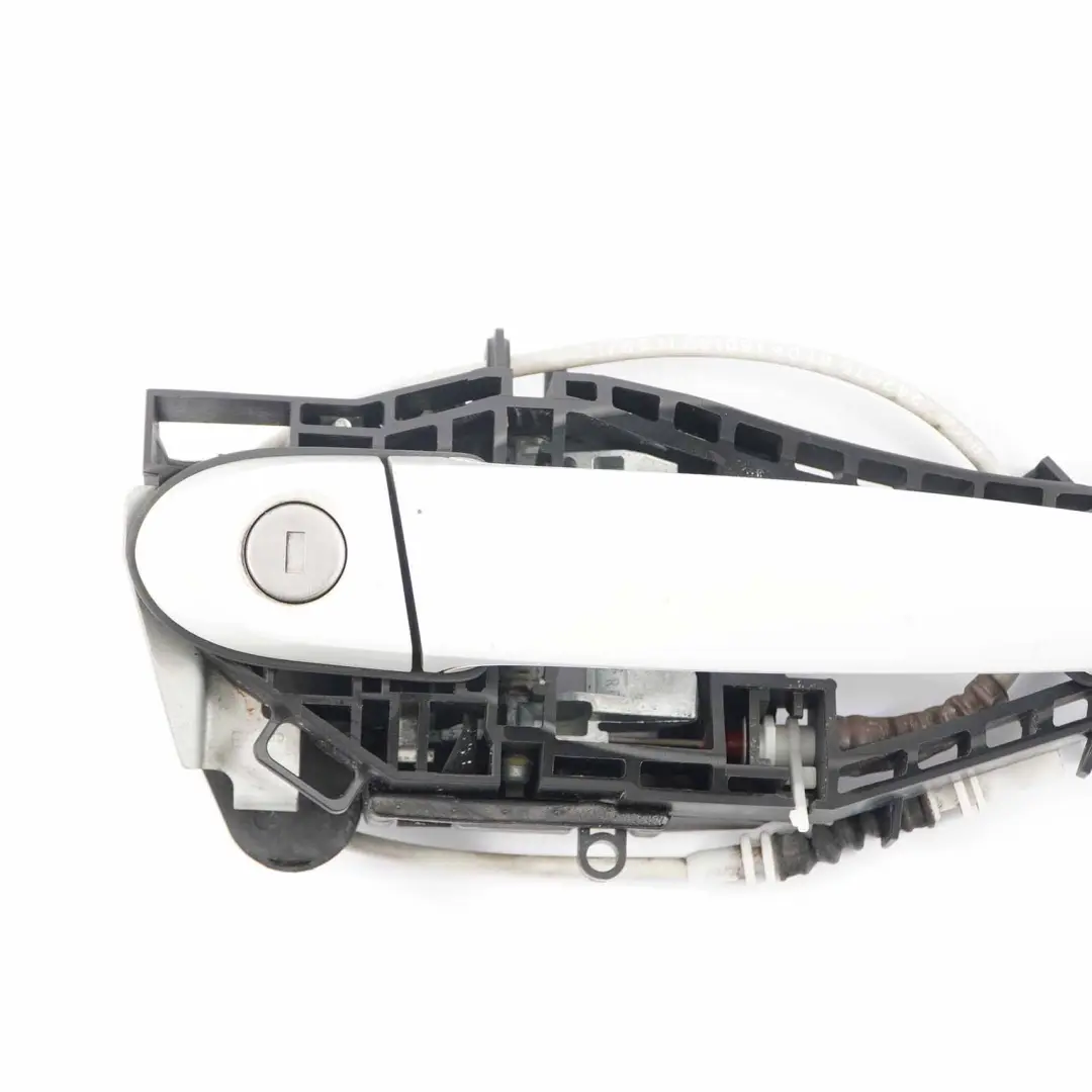 Complete Front Right O/S Grab Handle Alpinweiss White 300 to BMW F20 with Part number 7242575 BMW F20 Complete Front Right O/S Grab Handle Alpinweiss White 300 - SKU rhd-7242575-AW2 - Part number 7242575