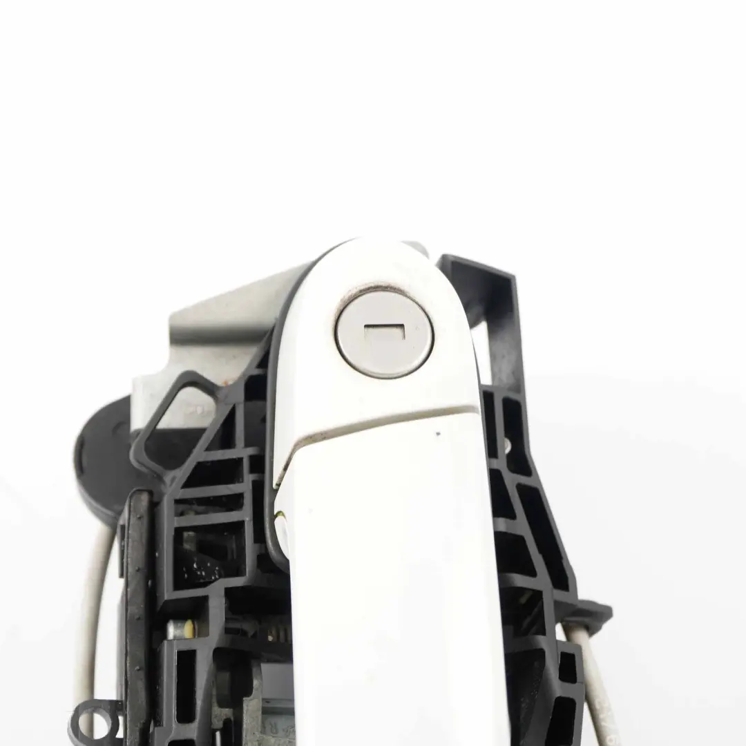 BMW F20 Complete Front Right O/S Grab Handle Alpinweiss White 300 - SKU rhd-7242575-AW2 - Part number 7242575