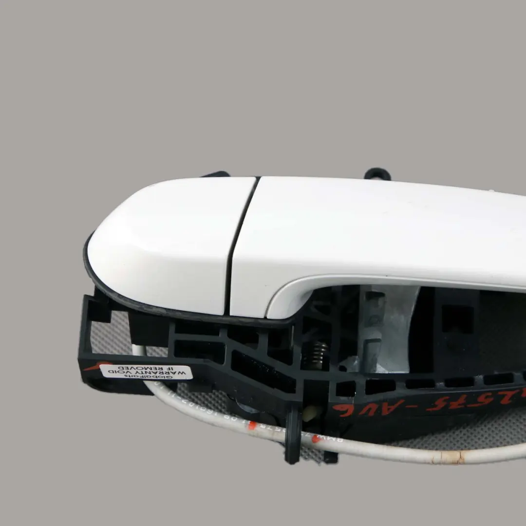 Grab Handle Door BMW F20 LCI 6 Complete Front Left N/S Alpinweiss Alpine White to with Part number 7242575 Grab Handle Door BMW F20 LCI 6 Complete Front Left N/S Alpinweiss Alpine White - SKU rhd-7242575-AW6 - Part number 7242575
