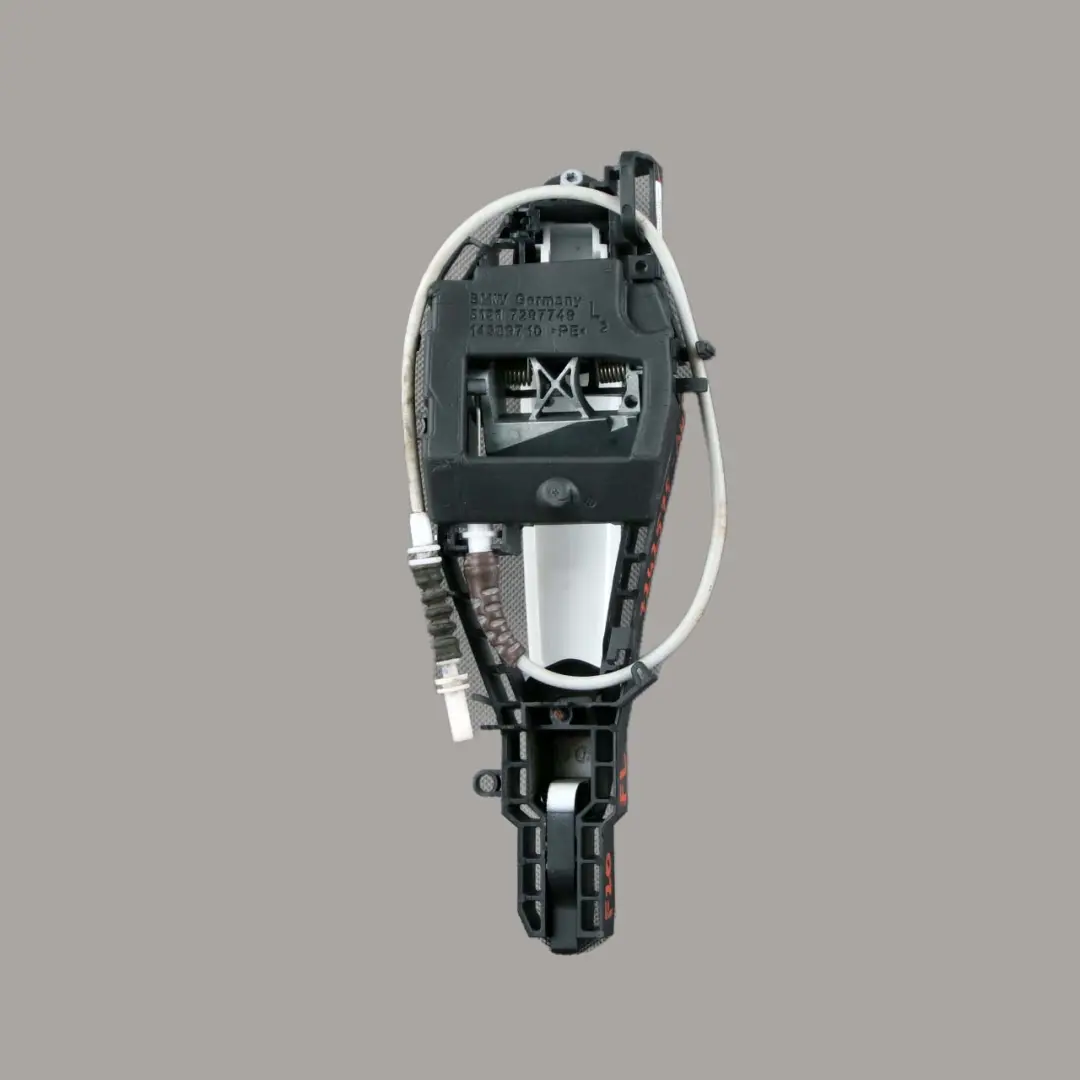  Grab Handle Door BMW F20 LCI 6 Complete Front Left N/S Alpinweiss Alpine White - SKU rhd-7242575-AW6 - Part number 7242575