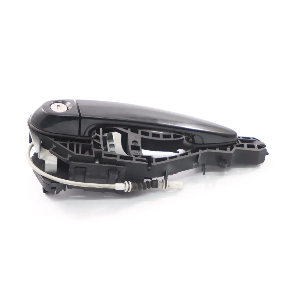 Grab Handle Door Front Right O/S Outside Black Sapphire 475 to BMW F20 with Part number 7242575 BMW F20 Grab Handle Door Front Right O/S Outside Black Sapphire 475 - SKU rhd-7242575-BS1 - Part number 7242575