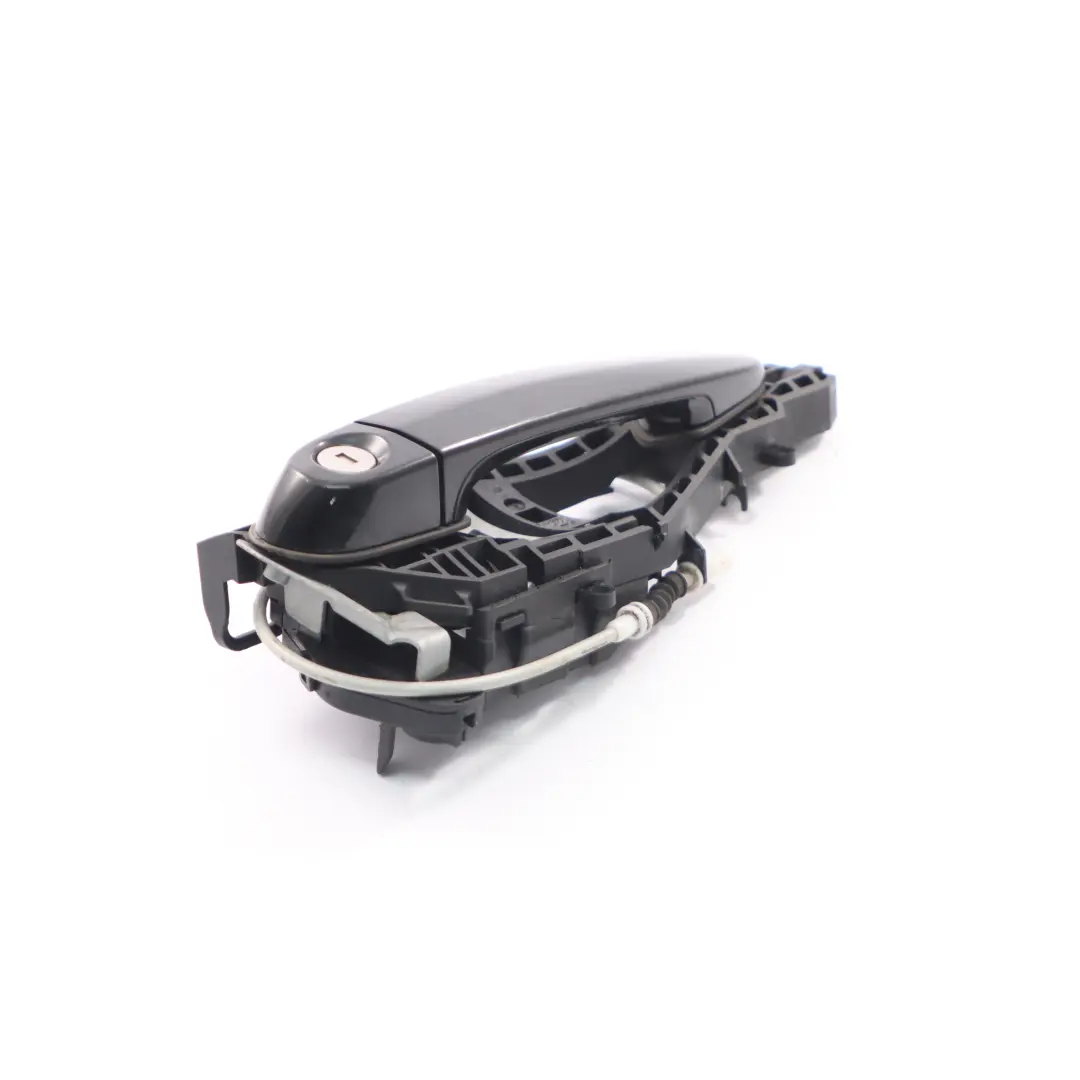 BMW F20 Grab Handle Door Front Right O/S Outside Black Sapphire 475 - SKU rhd-7242575-BS1 - Part number 7242575