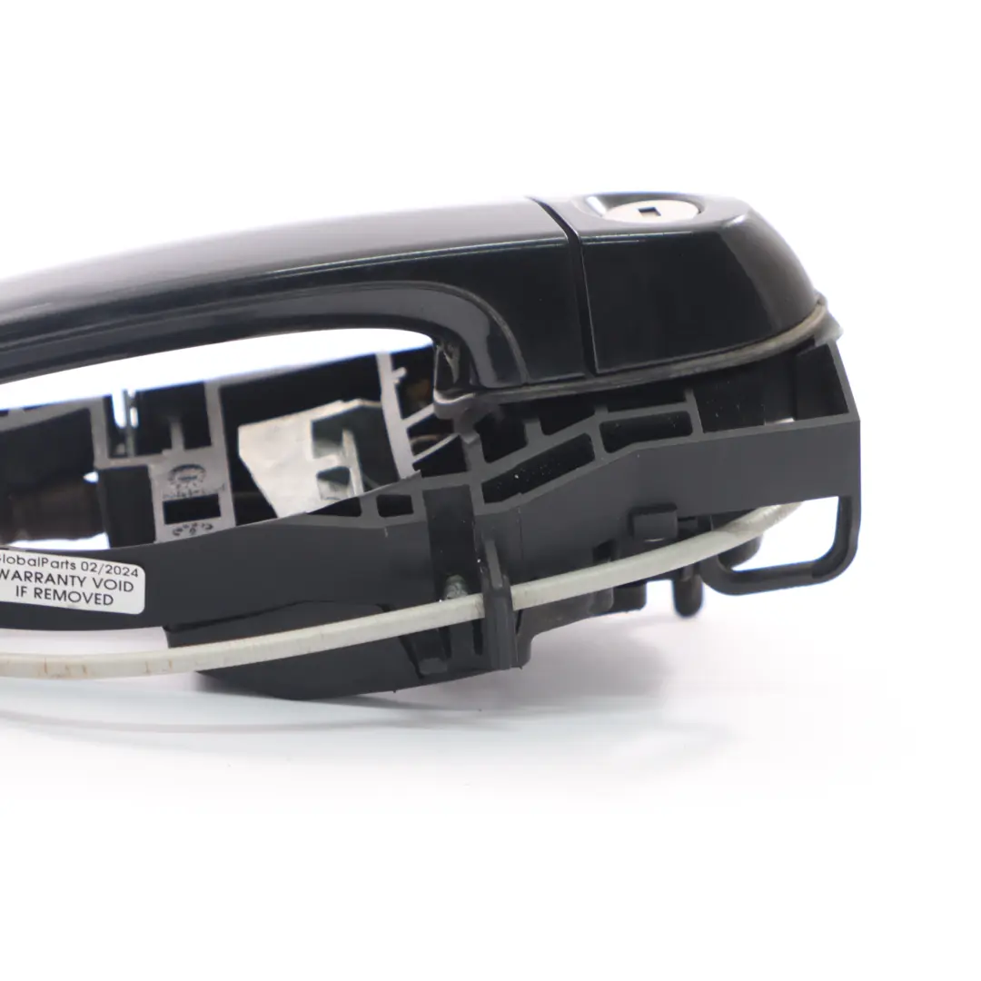 Grab Handle Door Front Right O/S Outside Black Sapphire 475 to BMW F20 with Part number 7242575 BMW F20 Grab Handle Door Front Right O/S Outside Black Sapphire 475 - SKU rhd-7242575-BS1 - Part number 7242575