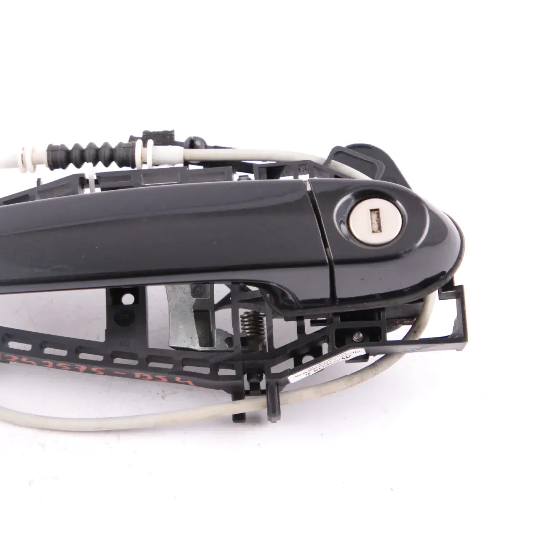 Grab Handle BMW F20 LCI 4 Complete Outside Front Right O/S Black Sapphire 475 to with Part number 7242575 Grab Handle BMW F20 LCI 4 Complete Outside Front Right O/S Black Sapphire 475 - SKU rhd-7242575-BS4 - Part number 7242575