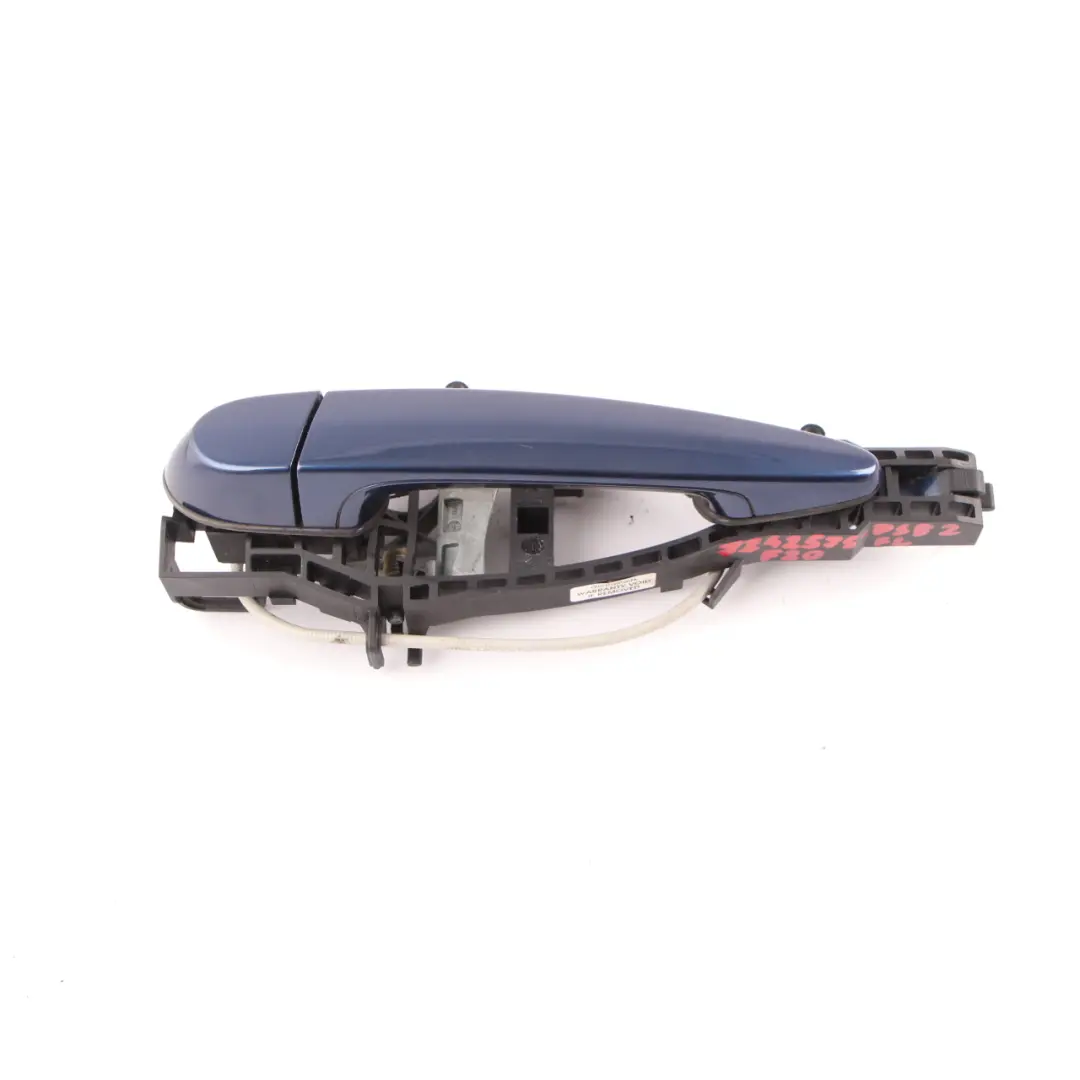 Door Handle Grab Front Left N/S Tiefseeblau Deep Sea Blue A76 to BMW F20 with Part number 7242575 BMW F20 Door Handle Grab Front Left N/S Tiefseeblau Deep Sea Blue A76 - SKU rhd-7242575-DSB2 - Part number 7242575