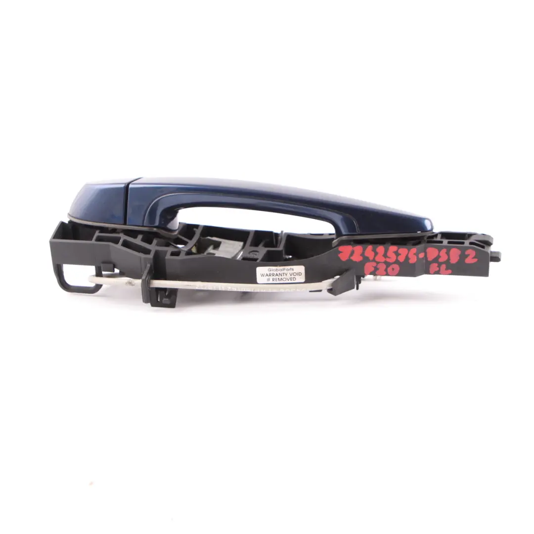 BMW F20 Door Handle Grab Front Left N/S Tiefseeblau Deep Sea Blue A76 - SKU rhd-7242575-DSB2 - Part number 7242575