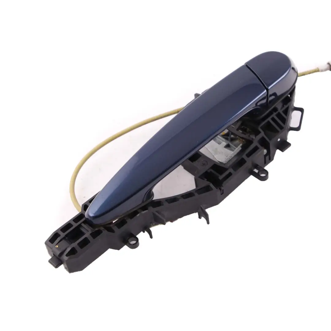 Front Left Grab Handle N/S Tiefseeblau Deep Sea Blue A76 to BMW 1 Series F20 LCI with Part number 7242575 BMW 1 Series F20 LCI Front Left Grab Handle N/S Tiefseeblau Deep Sea Blue A76 - SKU rhd-7242575-DSB - Part number 7242575