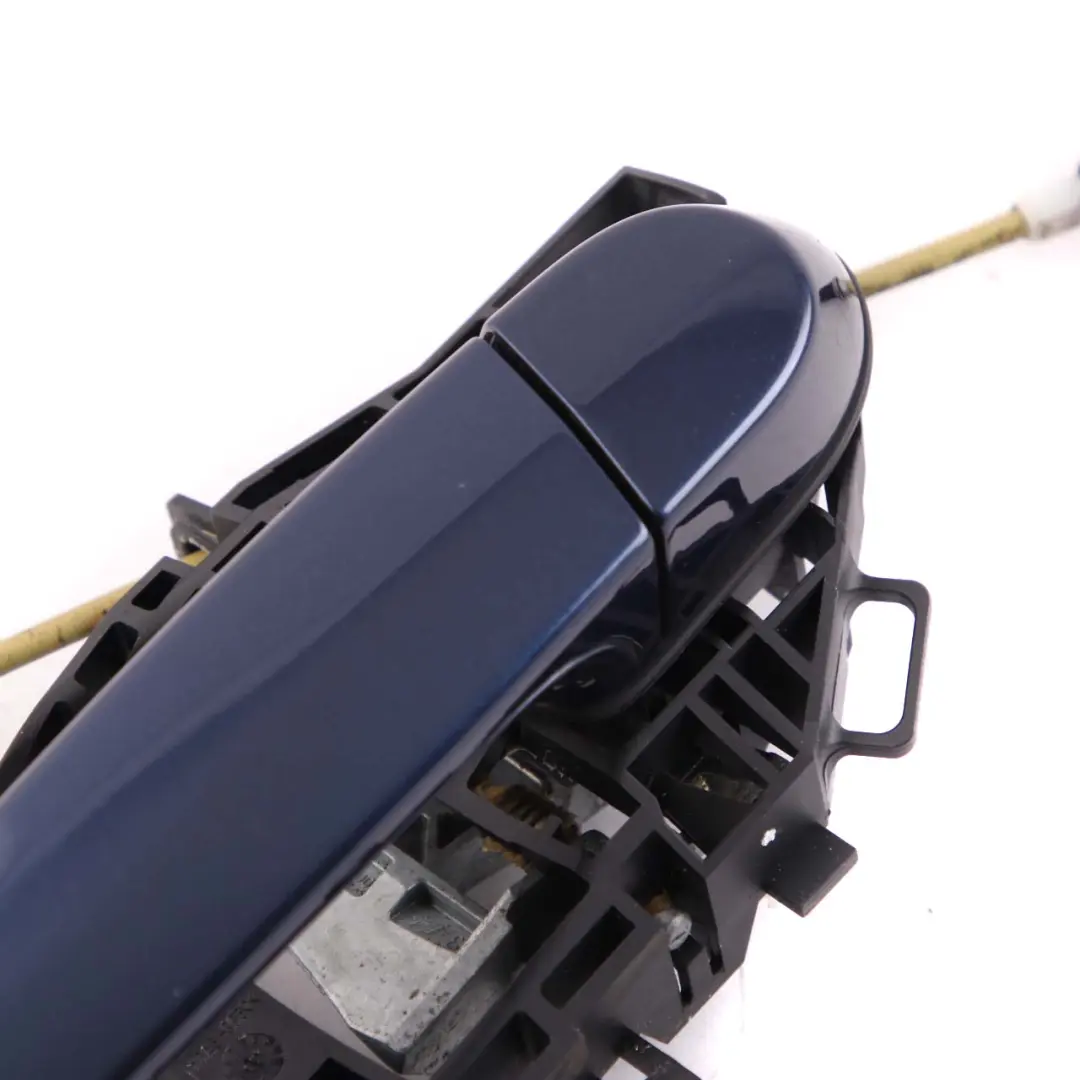 Front Left Grab Handle N/S Tiefseeblau Deep Sea Blue A76 to BMW 1 Series F20 LCI with Part number 7242575 BMW 1 Series F20 LCI Front Left Grab Handle N/S Tiefseeblau Deep Sea Blue A76 - SKU rhd-7242575-DSB - Part number 7242575