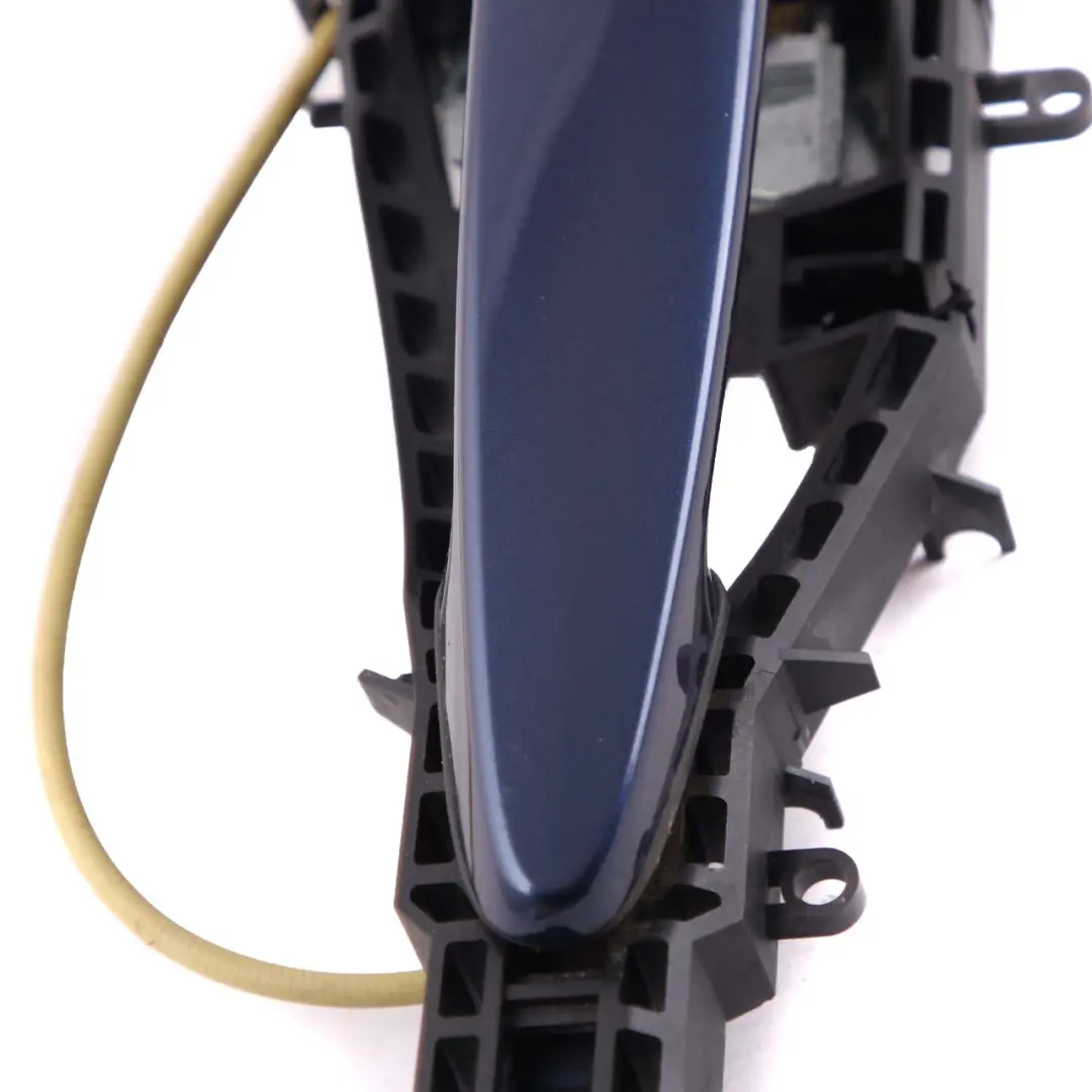 Front Left Grab Handle N/S Tiefseeblau Deep Sea Blue A76 to BMW 1 Series F20 LCI with Part number 7242575 BMW 1 Series F20 LCI Front Left Grab Handle N/S Tiefseeblau Deep Sea Blue A76 - SKU rhd-7242575-DSB - Part number 7242575