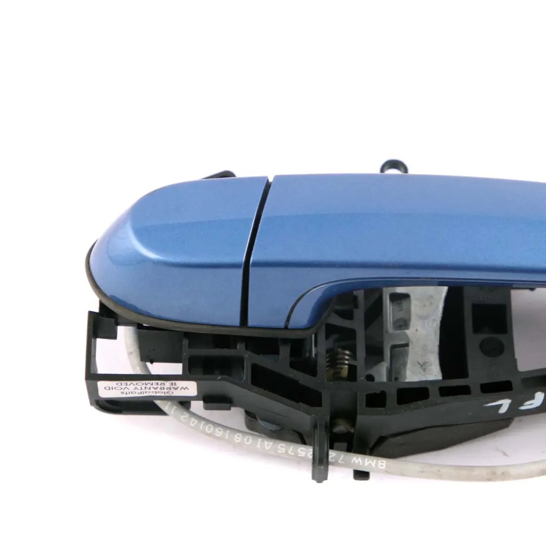 Front Left Grab Handle N/S Estoril Blau Metallic Blue B45 to BMW 1 Series F20 LCI with Part number 7242575 BMW 1 Series F20 LCI Front Left Grab Handle N/S Estoril Blau Metallic Blue B45 - SKU rhd-7242575-EB2 - Part number 7242575