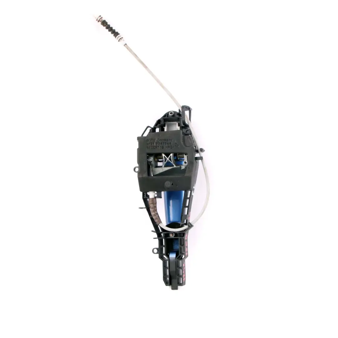 Front Left Grab Handle N/S Estoril Blau Metallic Blue B45 to BMW 1 Series F20 LCI with Part number 7242575 BMW 1 Series F20 LCI Front Left Grab Handle N/S Estoril Blau Metallic Blue B45 - SKU rhd-7242575-EB2 - Part number 7242575