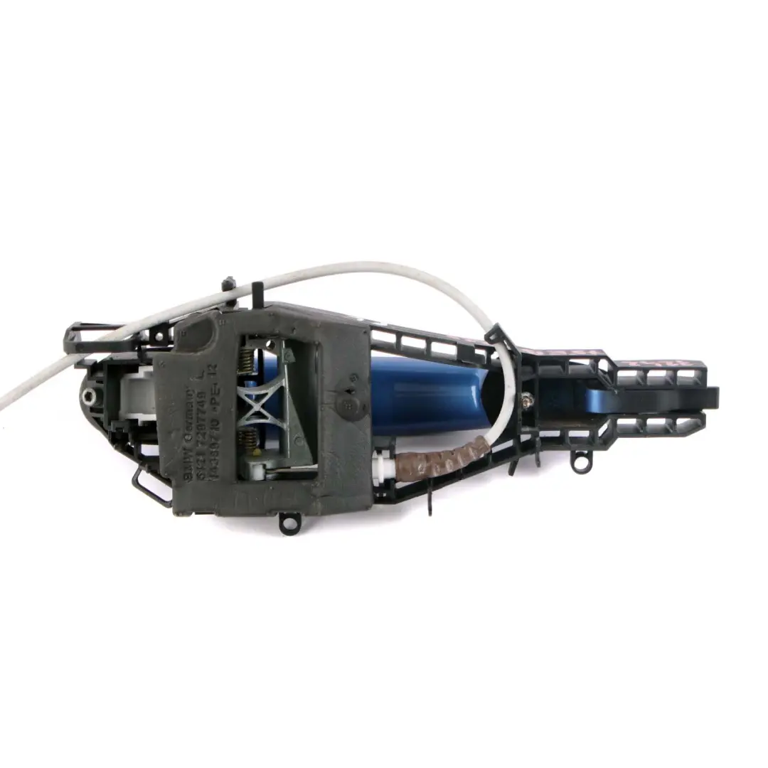 Front Left Grab Handle N/S Estoril Blau Metallic Blue B45 to BMW 1 Series F20 LCI with Part number 7242575 BMW 1 Series F20 LCI Front Left Grab Handle N/S Estoril Blau Metallic Blue B45 - SKU rhd-7242575-EB2 - Part number 7242575