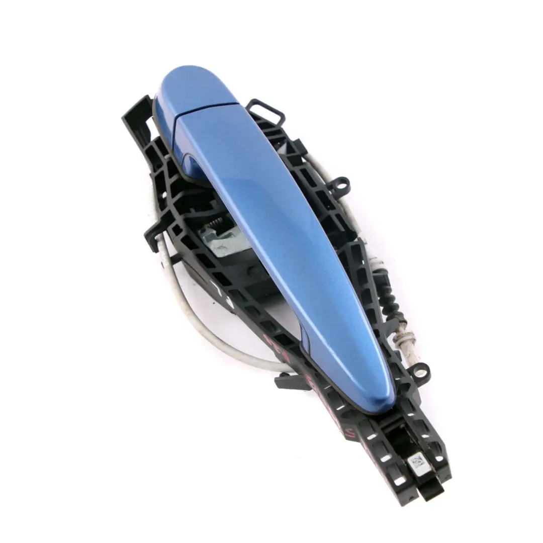 Front Left Grab Handle N/S Estoril Blau Metallic Blue B45 to BMW 1 Series F20 LCI with Part number 7242575 BMW 1 Series F20 LCI Front Left Grab Handle N/S Estoril Blau Metallic Blue B45 - SKU rhd-7242575-EB2 - Part number 7242575