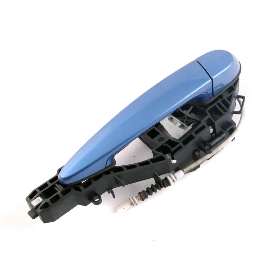 Front Left Grab Handle N/S Estoril Blau Metallic Blue B45 to BMW 1 Series F20 LCI with Part number 7242575 BMW 1 Series F20 LCI Front Left Grab Handle N/S Estoril Blau Metallic Blue B45 - SKU rhd-7242575-EB2 - Part number 7242575