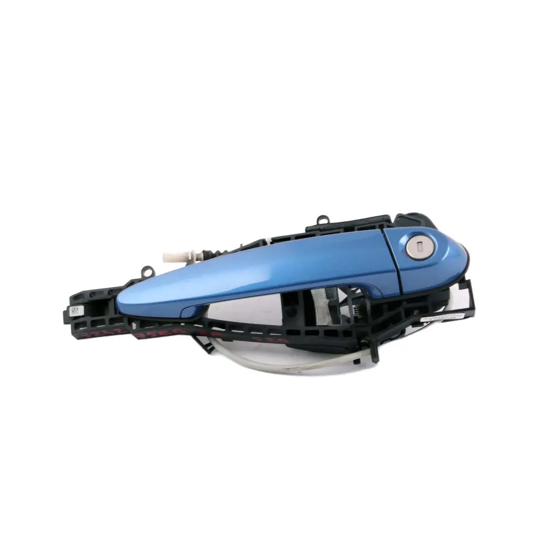 Complete Front Right Grab Handle O/S Estorilblau Estoril Blue to BMW 1 Series F20 3 with Part number 7242575 BMW 1 Series F20 3 Complete Front Right Grab Handle O/S Estorilblau Estoril Blue - SKU rhd-7242575-EB3 - Part number 7242575