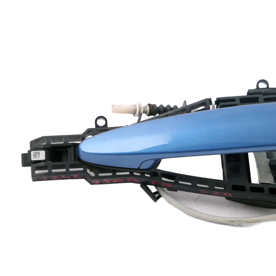 Complete Front Right Grab Handle O/S Estorilblau Estoril Blue to BMW 1 Series F20 3 with Part number 7242575 BMW 1 Series F20 3 Complete Front Right Grab Handle O/S Estorilblau Estoril Blue - SKU rhd-7242575-EB3 - Part number 7242575