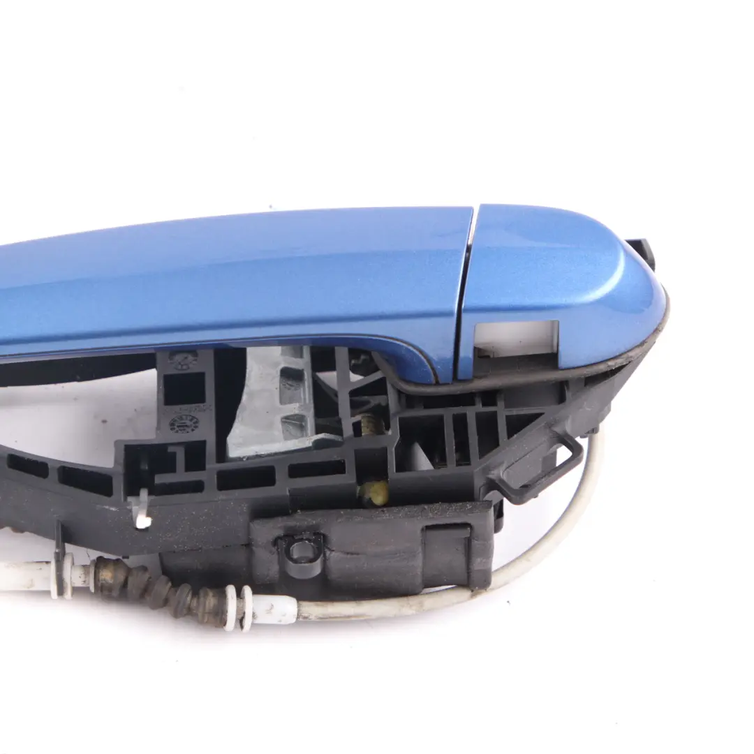Grab Handle Door Front Left N/S Estoril Blau Metallic Blue B45 to BMW F20 with Part number 7242575 BMW F20 Grab Handle Door Front Left N/S Estoril Blau Metallic Blue B45 - SKU rhd-7242575-EB4 - Part number 7242575