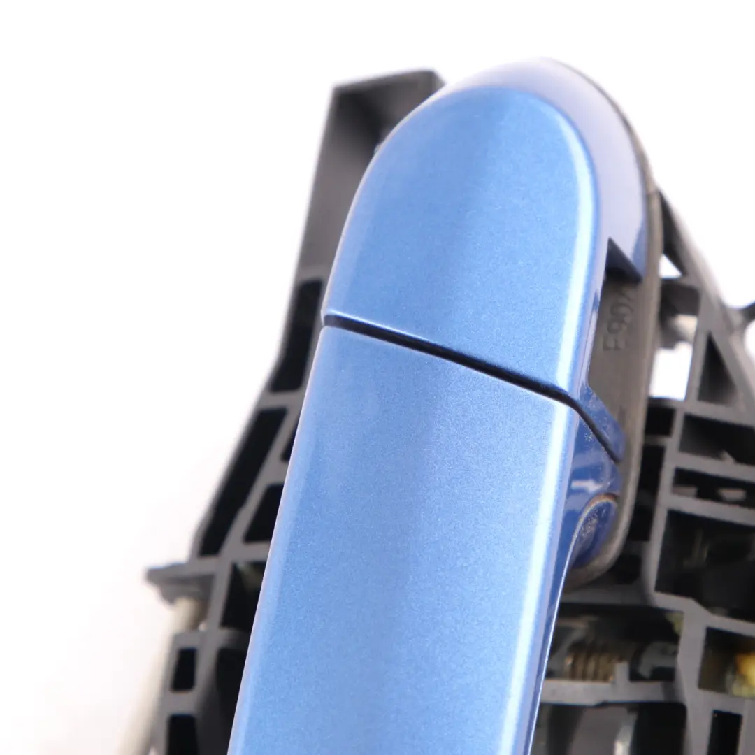 Grab Handle Door Front Left N/S Estoril Blau Metallic Blue B45 to BMW F20 with Part number 7242575 BMW F20 Grab Handle Door Front Left N/S Estoril Blau Metallic Blue B45 - SKU rhd-7242575-EB4 - Part number 7242575