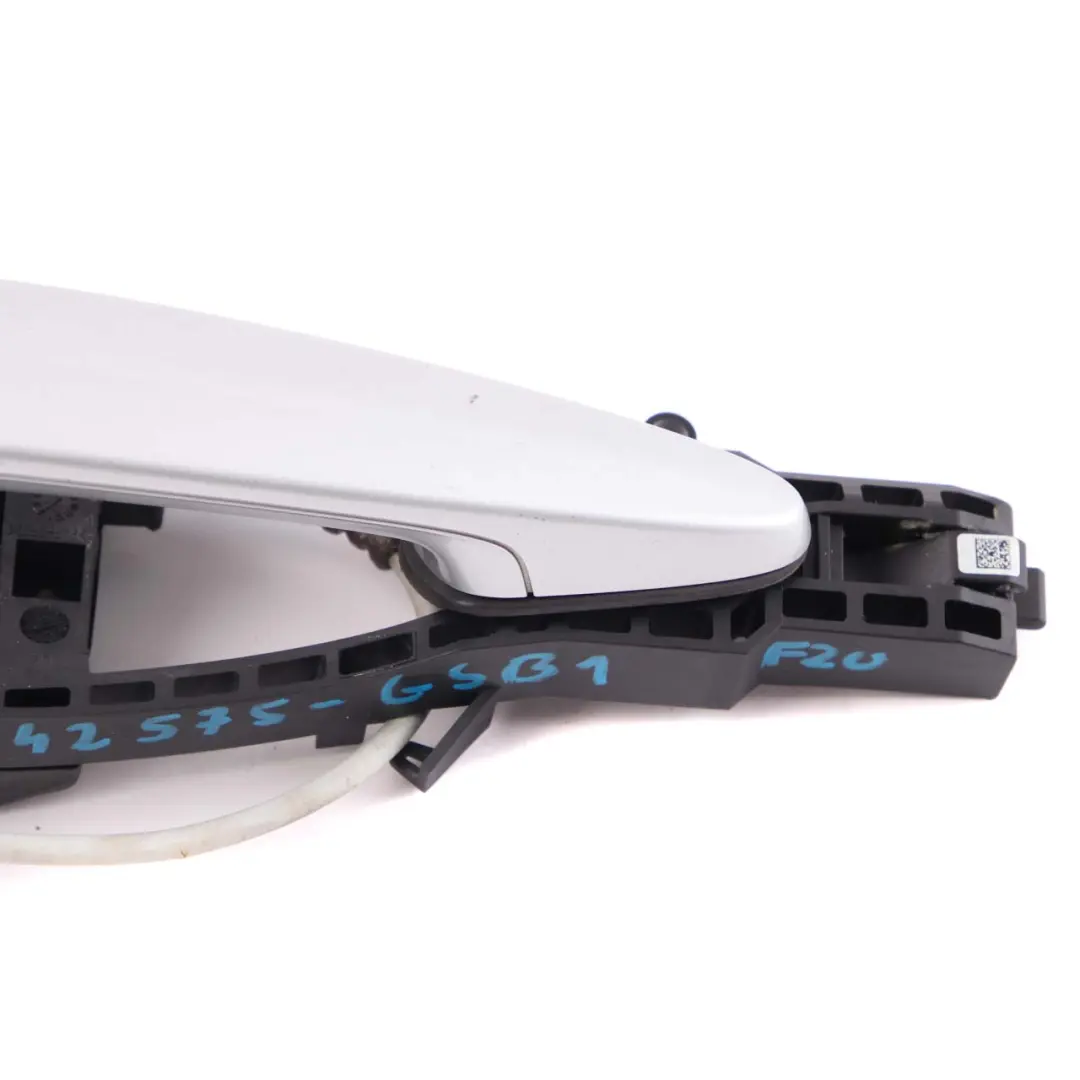 Front Left Grab Handle N/S Glacier Silber Silver A83 to BMW 1 Series F20 LCI with Part number 7242575 BMW 1 Series F20 LCI Front Left Grab Handle N/S Glacier Silber Silver A83 - SKU rhd-7242575-GSB1 - Part number 7242575