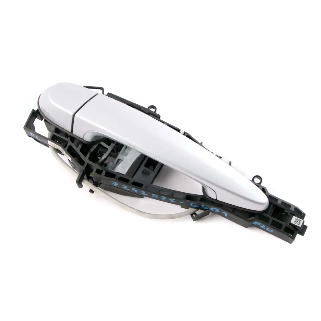 Front Left Grab Handle N/S Glacier Silber Silver A83 to BMW 1 Series F20 LCI with Part number 7242575 BMW 1 Series F20 LCI Front Left Grab Handle N/S Glacier Silber Silver A83 - SKU rhd-7242575-GSB1 - Part number 7242575