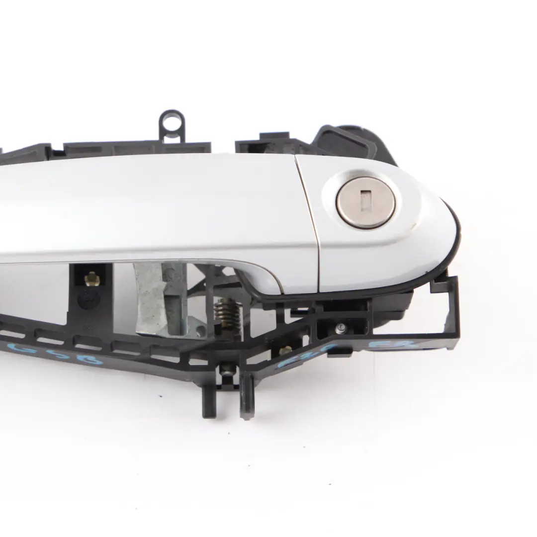 Door Handle BMW F20 Grab Front Right O/S Glacier Silver Metallic - A83 to with Part number 7242575 Door Handle BMW F20 Grab Front Right O/S Glacier Silver Metallic - A83 - SKU rhd-7242575-GSB - Part number 7242575