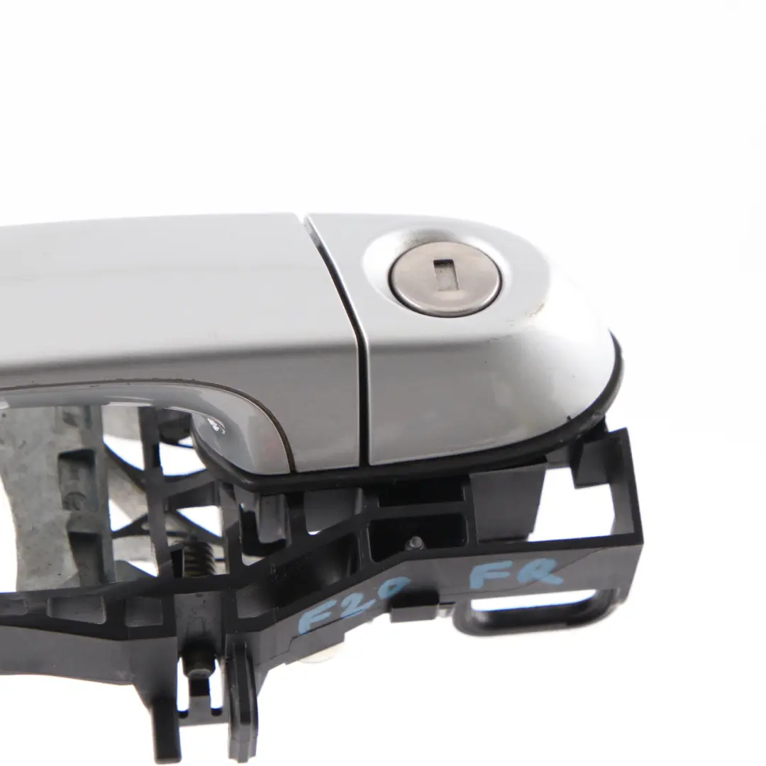 Door Handle BMW F20 Grab Front Right O/S Glacier Silver Metallic - A83 to with Part number 7242575 Door Handle BMW F20 Grab Front Right O/S Glacier Silver Metallic - A83 - SKU rhd-7242575-GSB - Part number 7242575