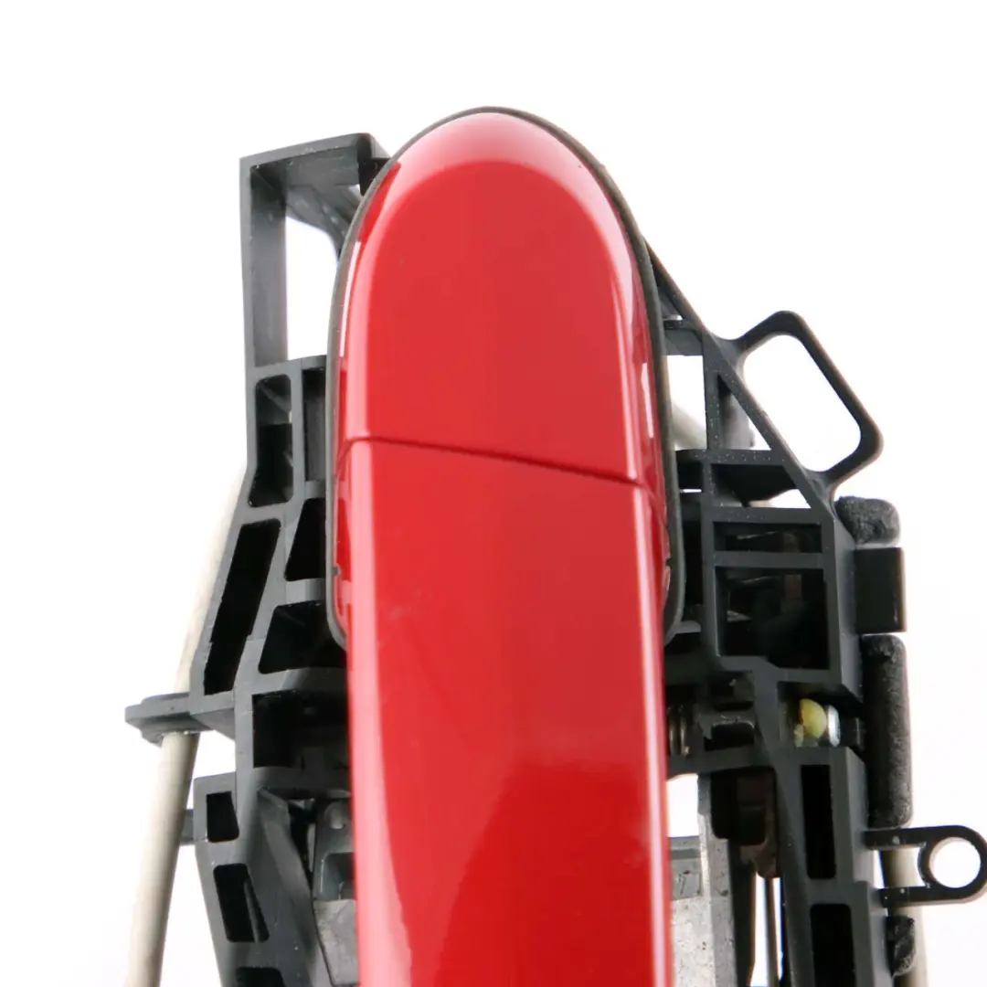 Outside Front Left Grab Handle Door N/S Karmesinrot Red A61 to BMW 1 Series F20 LCI with Part number 7242575 BMW 1 Series F20 LCI Outside Front Left Grab Handle Door N/S Karmesinrot Red A61 - SKU rhd-7242575-KAR1 - Part number 7242575