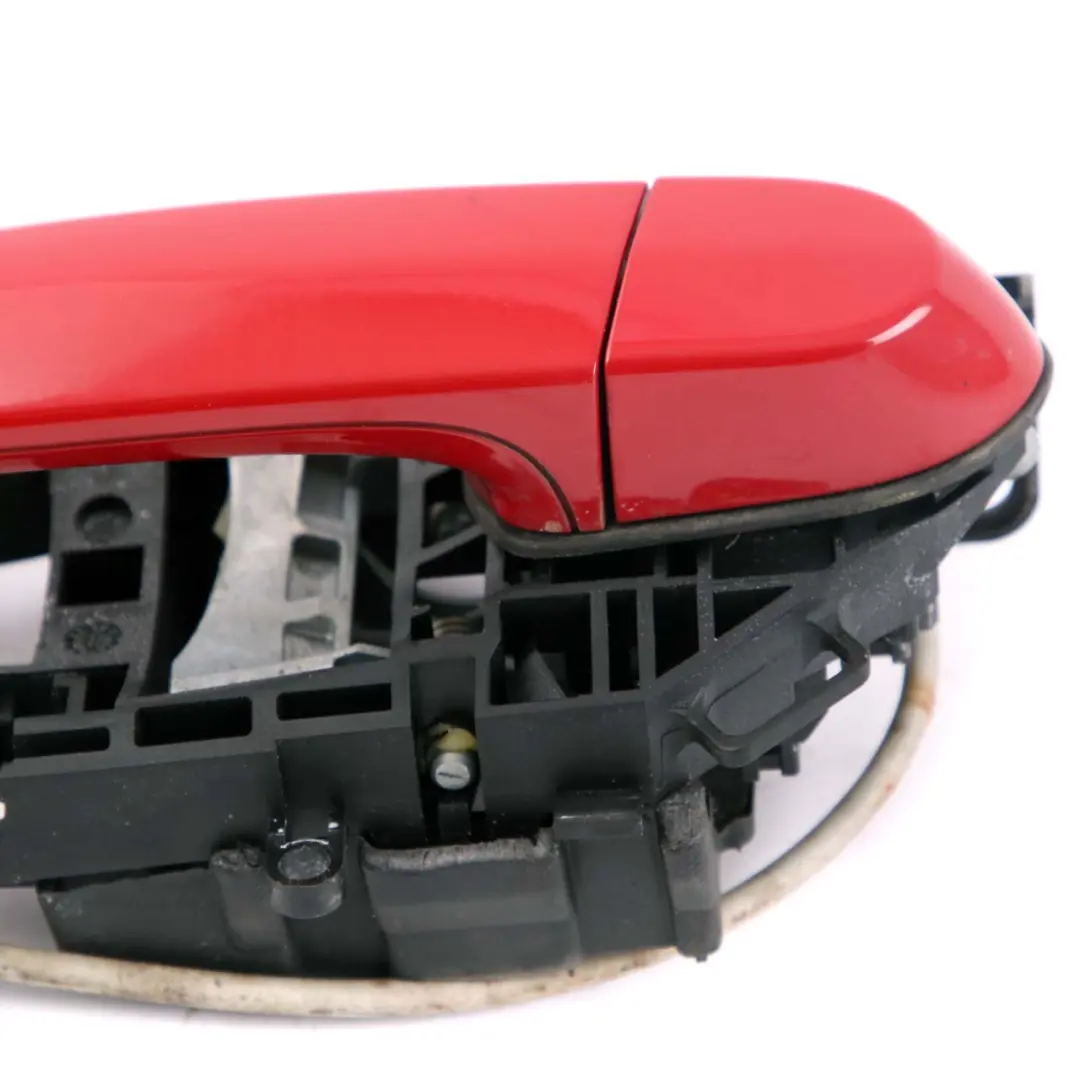Outside Front Left Grab Handle Door N/S Karmesinrot Red A61 to BMW 1 Series F20 LCI with Part number 7242575 BMW 1 Series F20 LCI Outside Front Left Grab Handle Door N/S Karmesinrot Red A61 - SKU rhd-7242575-KAR1 - Part number 7242575