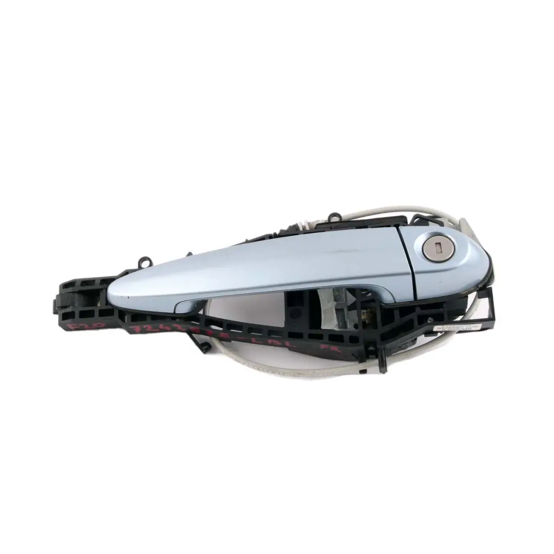 Complete Front Right Grab Handle O/S Liquid Blue Metallic B40 to BMW 1 Series F20 with Part number 7242575 BMW 1 Series F20 Complete Front Right Grab Handle O/S Liquid Blue Metallic B40 - SKU rhd-7242575-LBL - Part number 7242575