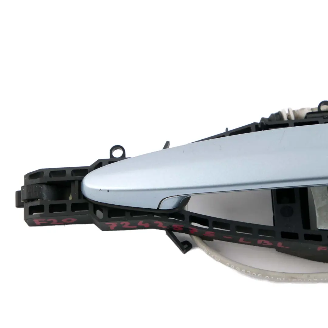 Complete Front Right Grab Handle O/S Liquid Blue Metallic B40 to BMW 1 Series F20 with Part number 7242575 BMW 1 Series F20 Complete Front Right Grab Handle O/S Liquid Blue Metallic B40 - SKU rhd-7242575-LBL - Part number 7242575